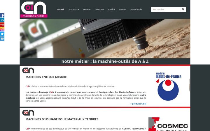 Screenshot of coin-cnc.xyz