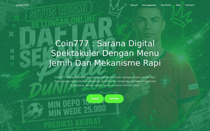 Captura de pantalla de coin777x.org
