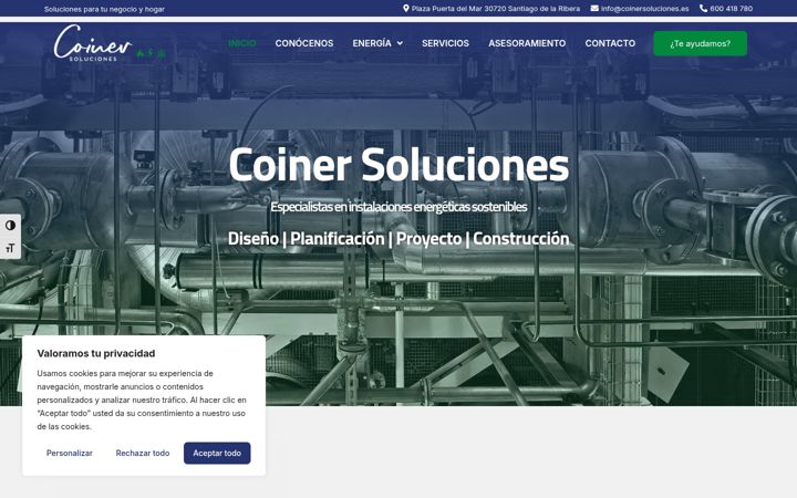 Képernyőkép: coinersoluciones.es