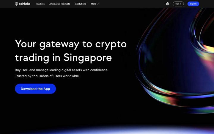 Screenshot of coinhako.com