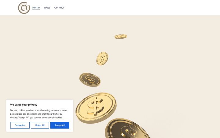 Screenshot of coinofthemonthclub.com