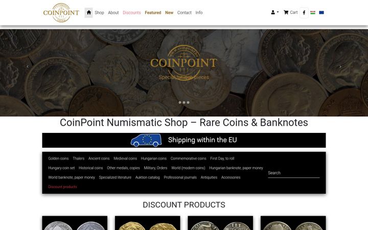 Képernyőkép: coinpoint.hu