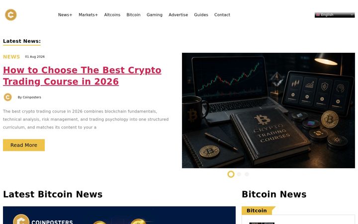 Screenshot of coinposters.com