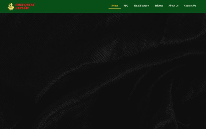Screenshot of coinqueststream.com