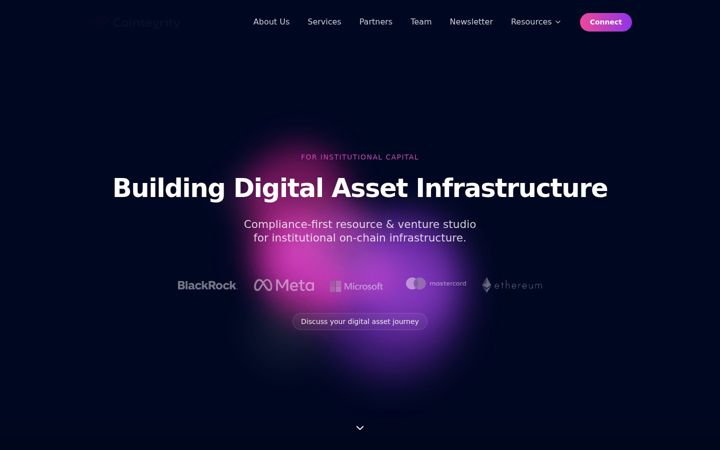 Екранна снимка на cointegrity.io