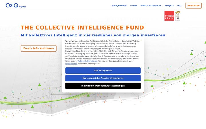 Screenshot of coiq.capital