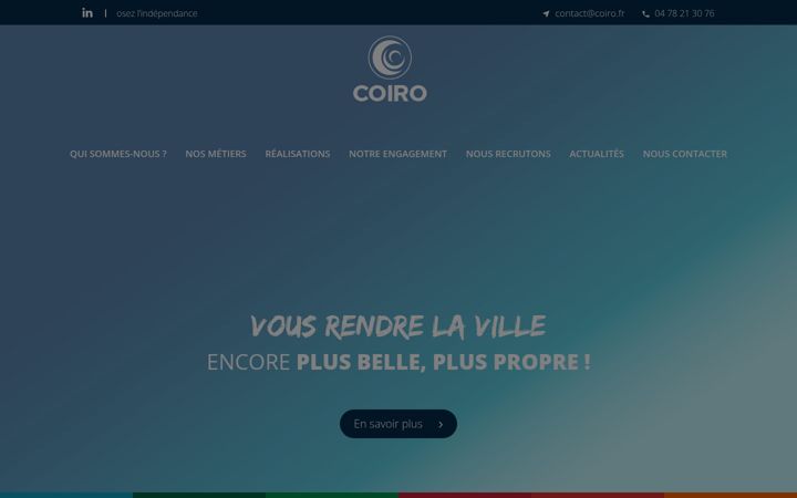 Screenshot of coiro.fr