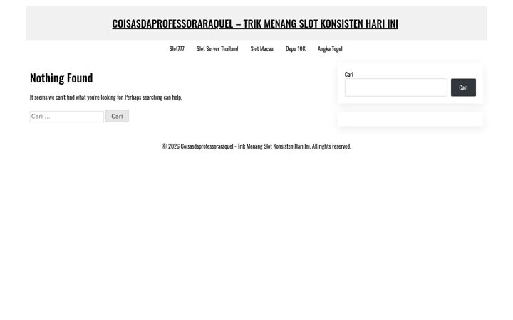 Screenshot stránky coisasdaprofessoraraquel.com