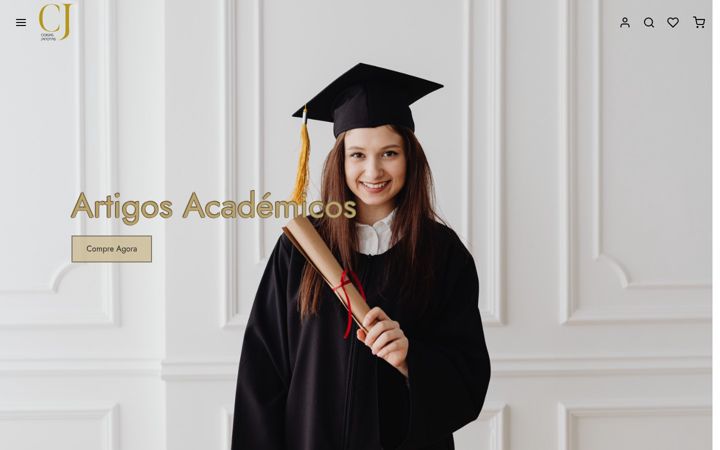 Screenshot of coisasjanotas.com