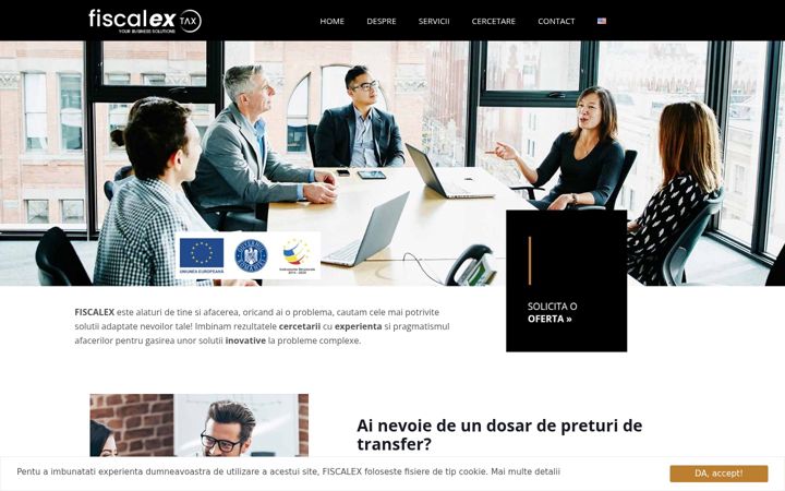 Screenshot of coita.ro