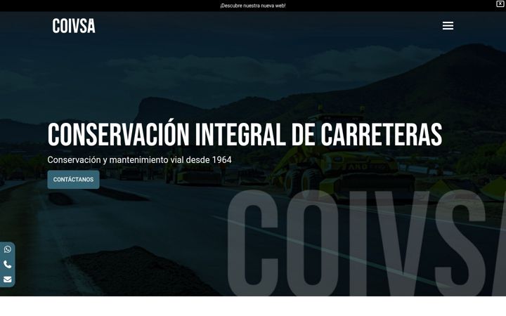 Captură de ecran a coivsa.net