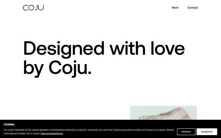 Screenshot of cojubranding.de