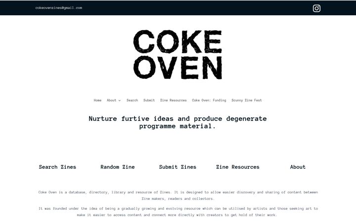 Screenshot of coke-oven.com
