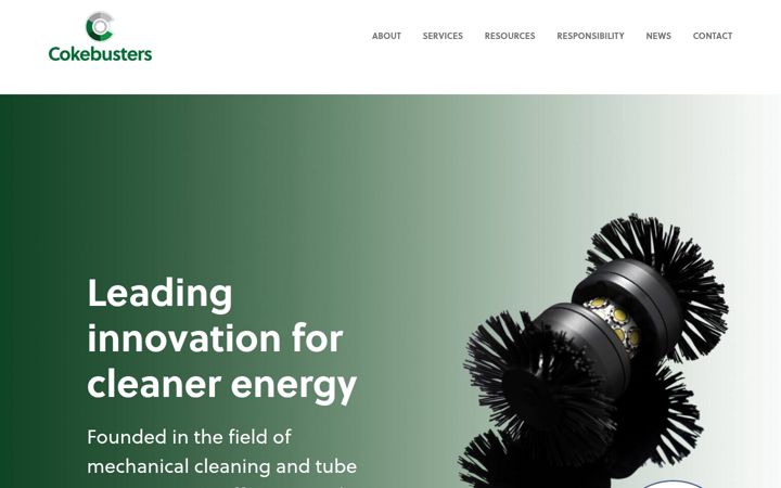 Screenshot of cokebusters.com