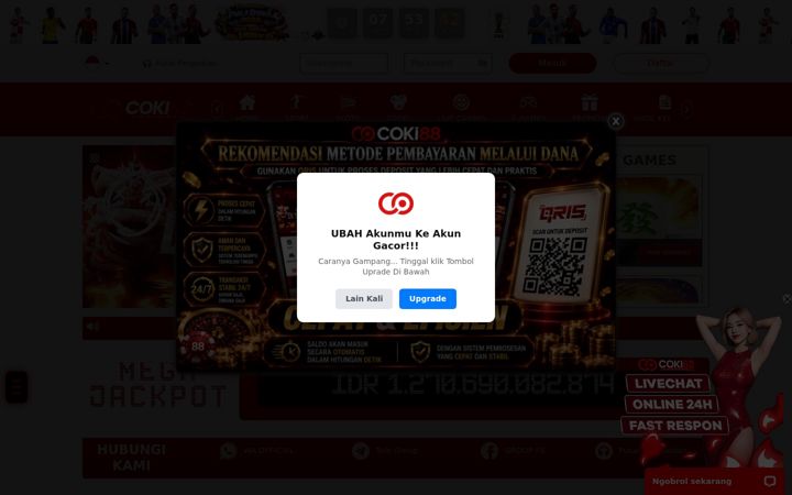 Screenshot of coki88alt.com