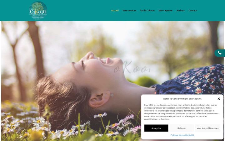 Screenshot of cokoon-energetique.be