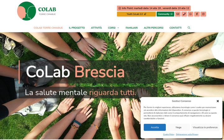 Skærmbillede af colab-brescia.it
