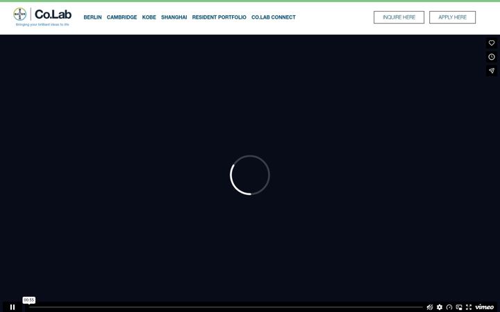 Screenshot of colab.bayer.com