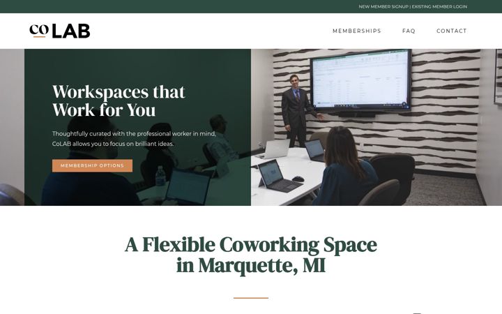 Screenshot of colabmqt.com