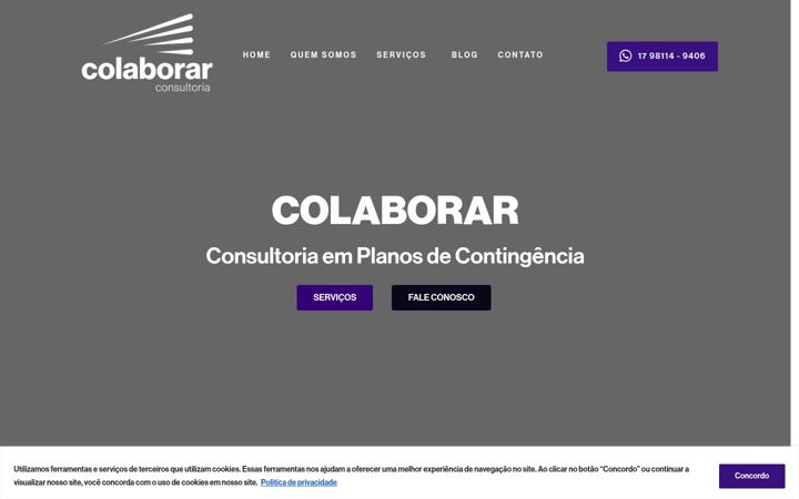 Posnetek zaslona colaborarconsultoria.com.br