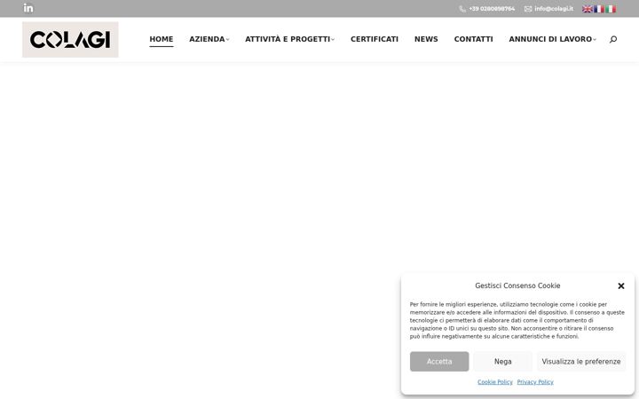 Screenshot of colagi.it