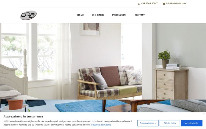 Screenshot of colailario.com