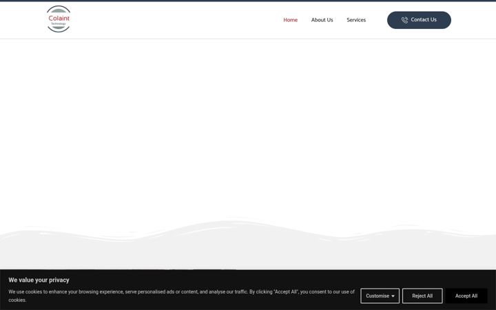 Screenshot of colaint.com