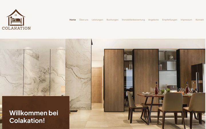 Screenshot of colakation.de