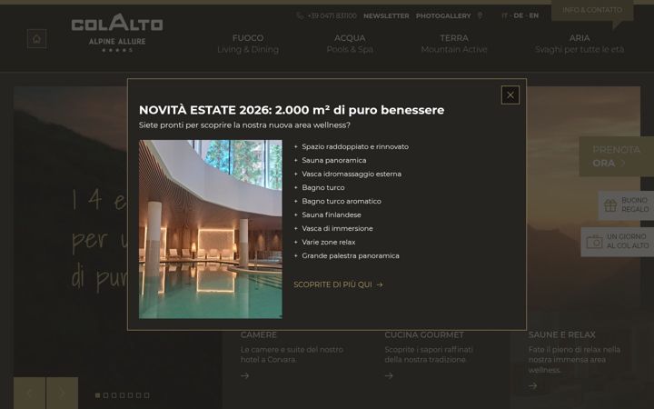 Screenshot of colalto.it