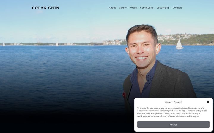 Screenshot of colanchin.com