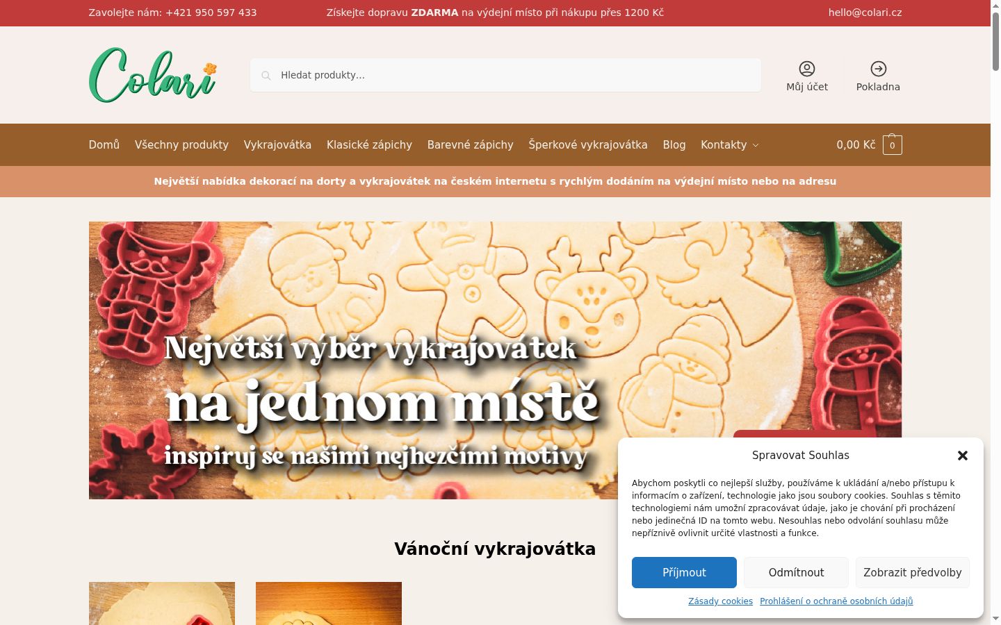 Kuvakaappaus suostumusbannerista, joka näytettiin ennen mitään vuorovaikutusta