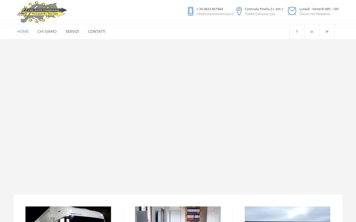 Screenshot of colazzotommaso.it