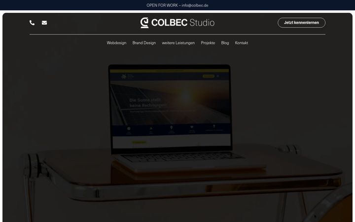 Screenshot of colbec.de
