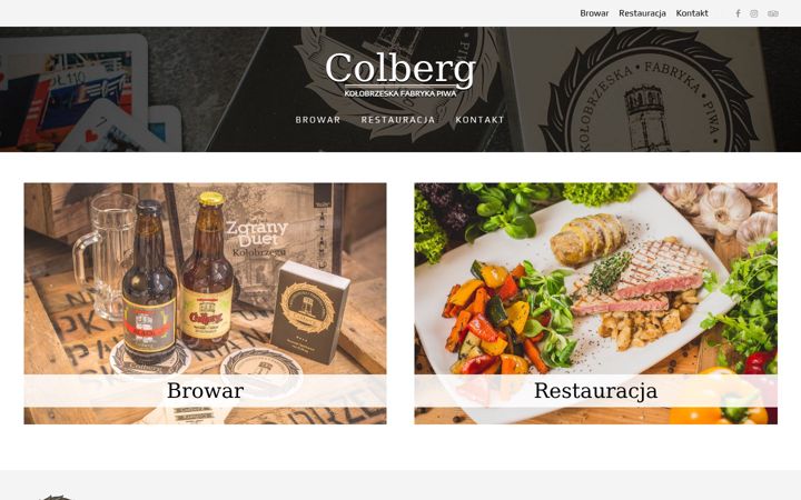 Screenshot of colberg.com.pl