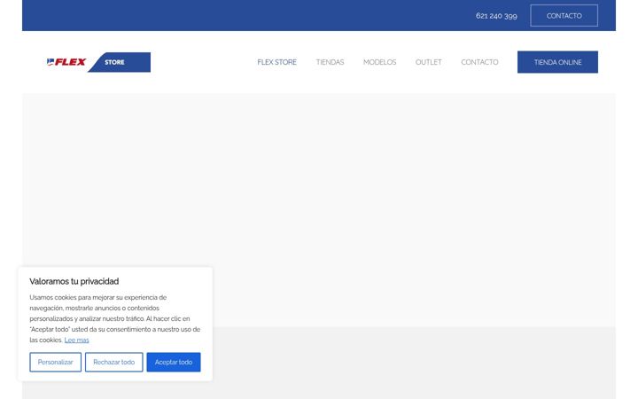 Screenshot of colchones-girona.es