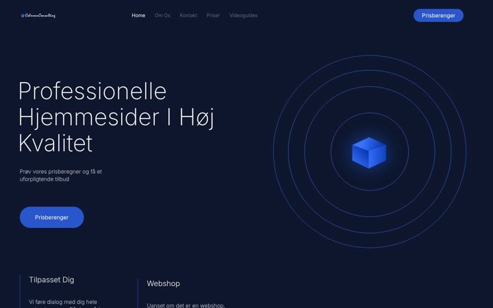 Screenshot of colconsult.dk