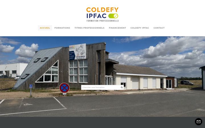 Screenshot of coldefy-formation.com