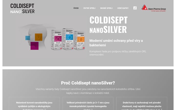 Screenshot von coldisept.cz