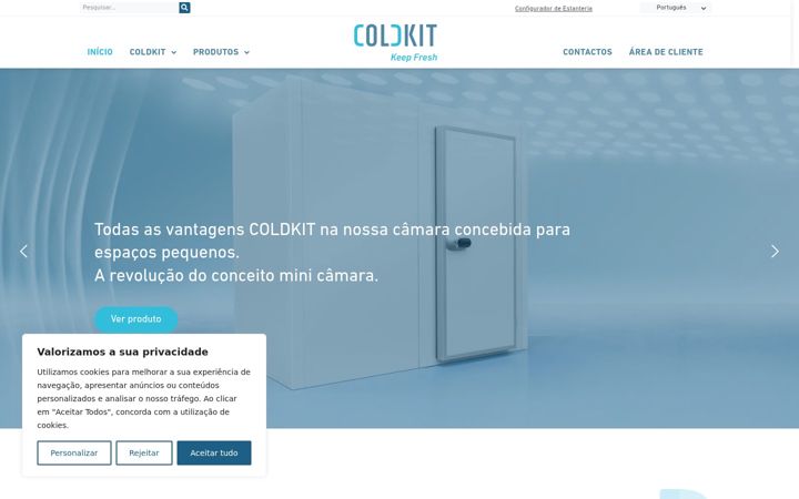 Screenshot of coldkit.com