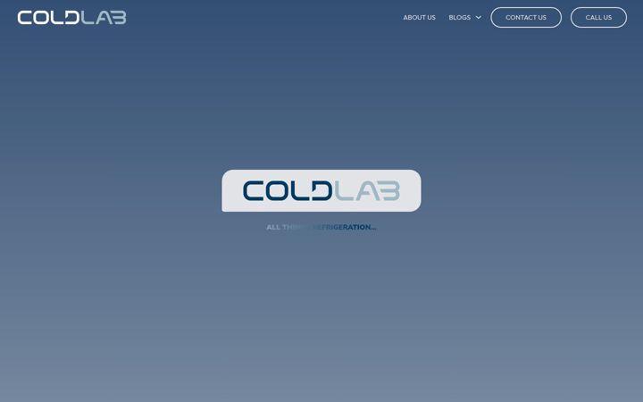 Screenshot of coldlab.com.au