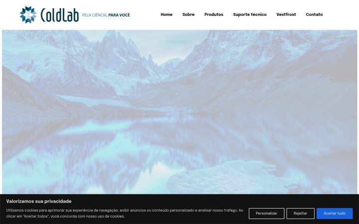 Captura de ecrã de coldlab.com.br