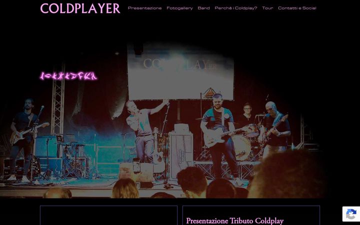 Screenshot of coldplayer.it