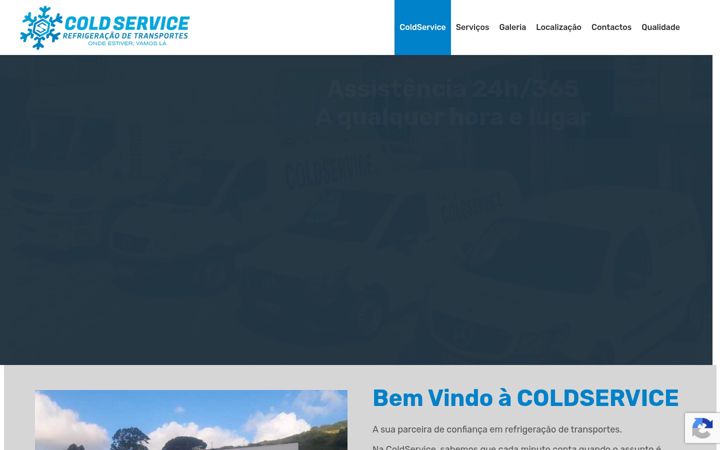 Screenshot of coldservice.pt