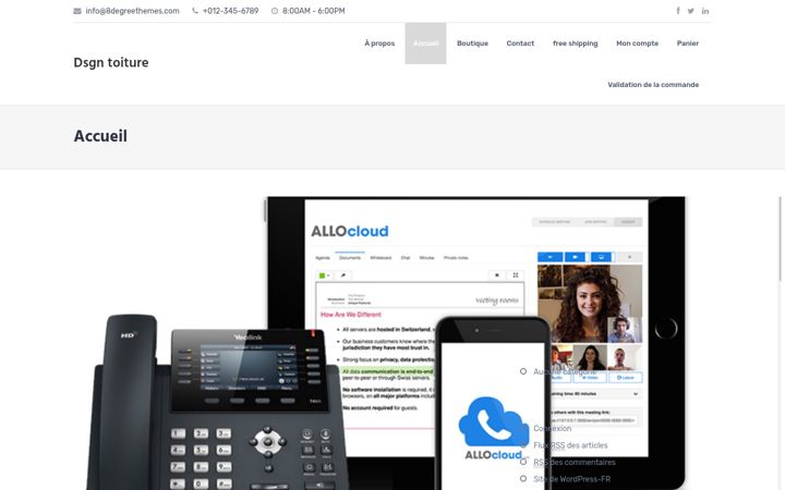 Screenshot of coldsun-store.com