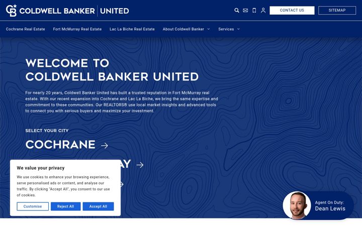 Skärmbild av coldwellbankerunited.ca
