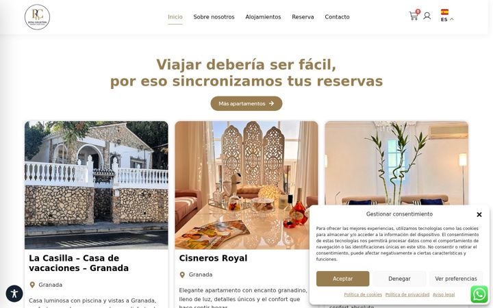Screenshot of coleccionroyal.es