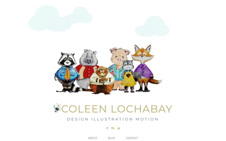 Screenshot of coleenlochabay.com