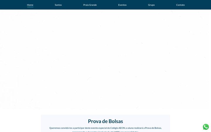 Screenshot di colegioaeon.com.br