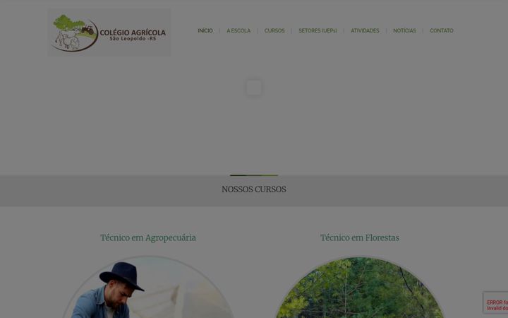 Screenshot di colegioagricolasl.com.br