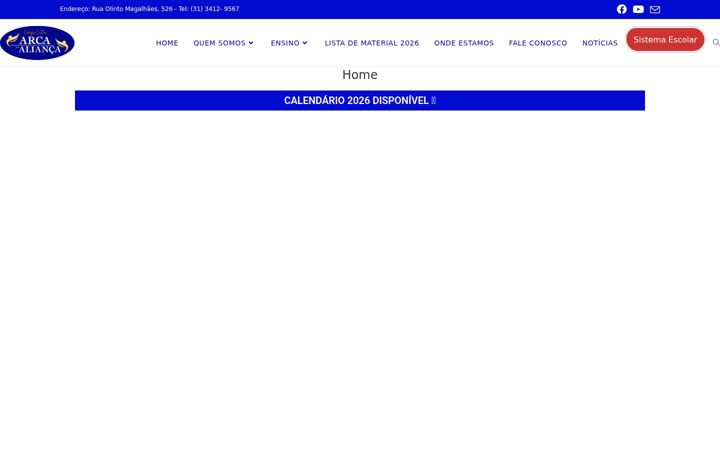 Screenshot di colegioarcadaalianca.com.br